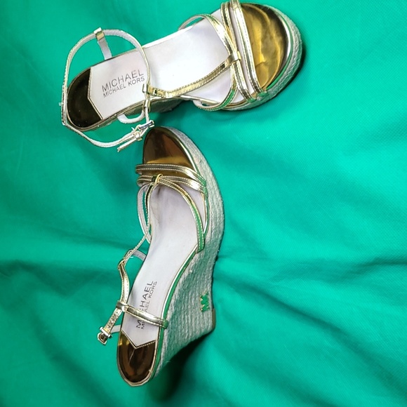 Michael Kors Wedge Heels Sandals - Picture 1 of 6